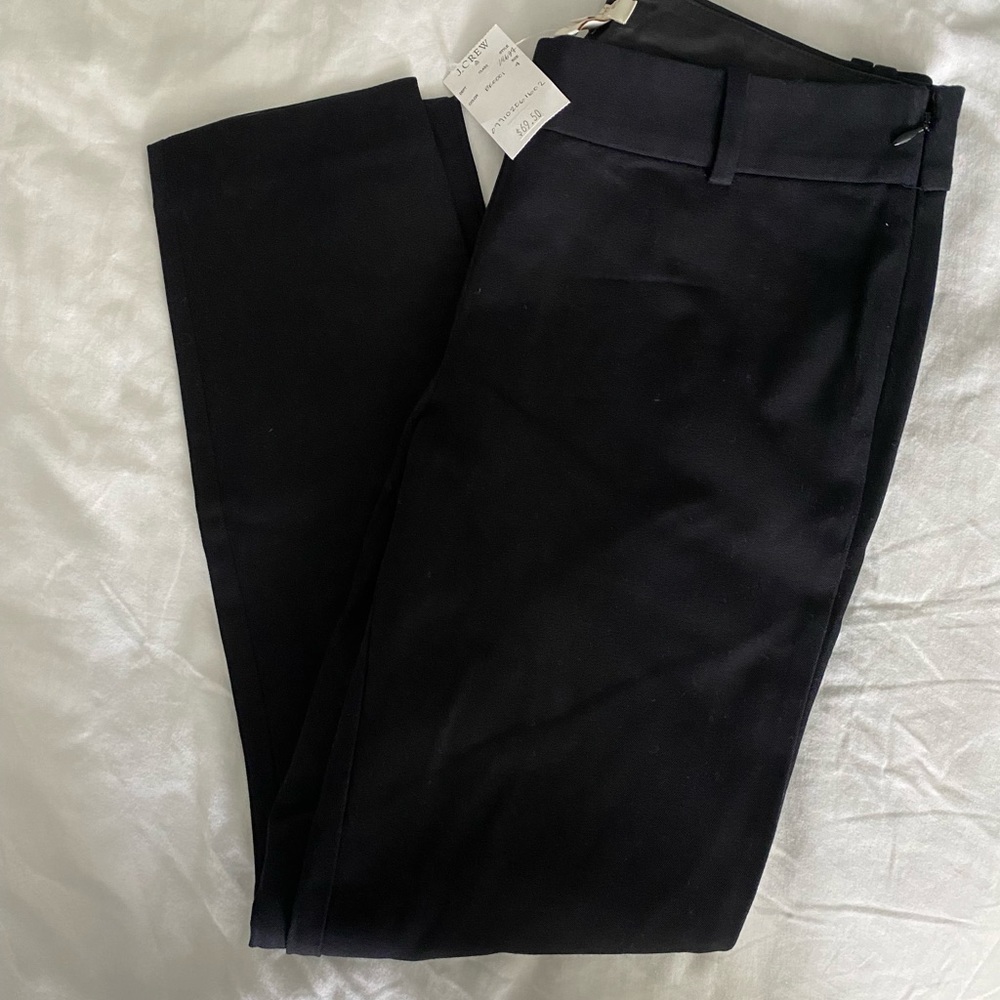 NWT JCrew Black Pants “Stretch”